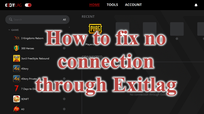 ExitLag not working? Fix No connection through ExitLag Exitlag.png