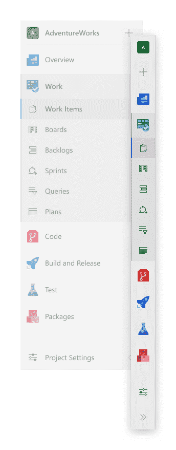 New Fluent Design Navigation for Visual Studio Team Services expandedglow.png