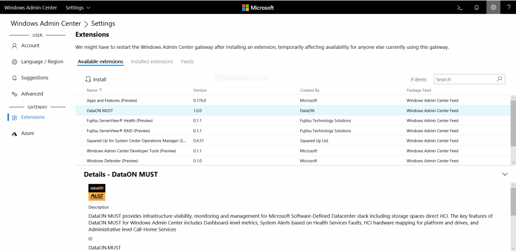 Announcing Windows Admin Center 1809.5 Insider Preview Extensibility-and-Ecosystem-1024x499.png