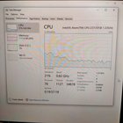Is this normal? It's only running between 0.55 GHz to 0.65 GHz eZszAxLhgzxqwcEoldAZH9oHpdctUY6Zqp0tz0Y4Mfo.jpg