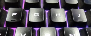 Why are there bumps on the F and J keys on a computer keyboard? F-J-Keyboard-Bump-300x119.jpg
