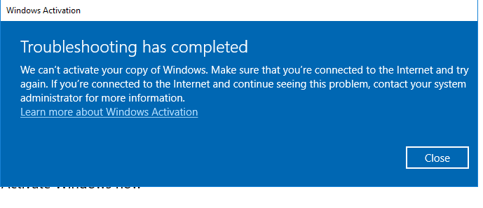 Activating Windows error code 0xC004F074 organisation server f0c0579a-d93e-4c65-999c-dc8ea038def1?upload=true.png