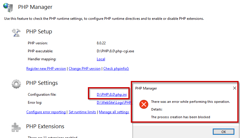 Adding PHP to Windows Server 2022 IIS 10 f0EGsOH4M5VZBmCVGsyftGUgKytTPqYf6DpaBmi3WnfIR8CtS8fvUweMFnyZcBqHNskebWC5e5MGyz%2bQDH4o1X1reDs%3d.png