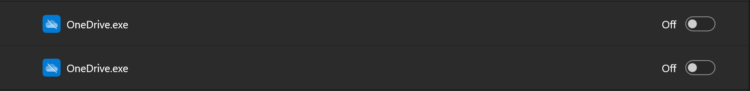 How can I remove duplicate entries in Windows 11 Taskbar Personalization f101d3a6-d007-4b9b-8bfd-c2c4dbcb11ee?upload=true.png