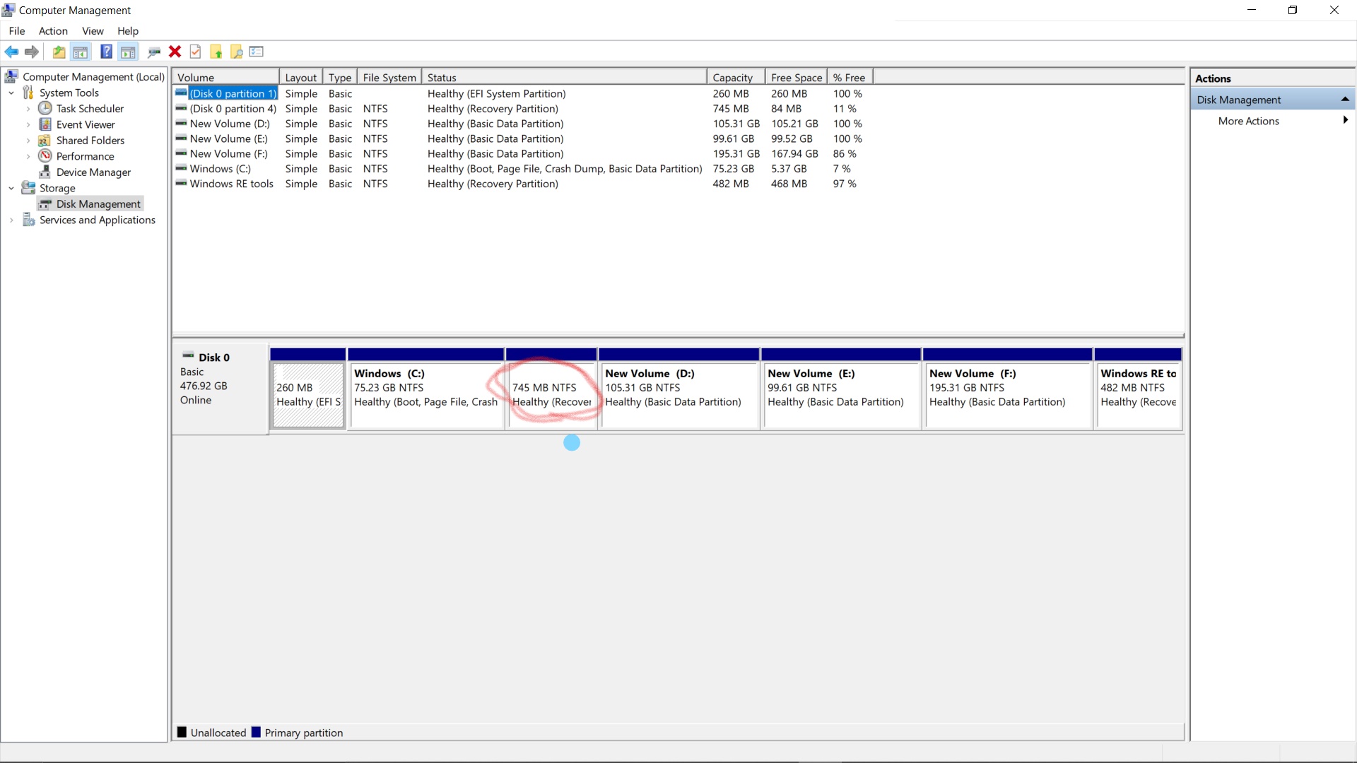 Extending the disk. f1132d40-728f-4ca3-9cf6-d0a5c7cad41d?upload=true.jpg