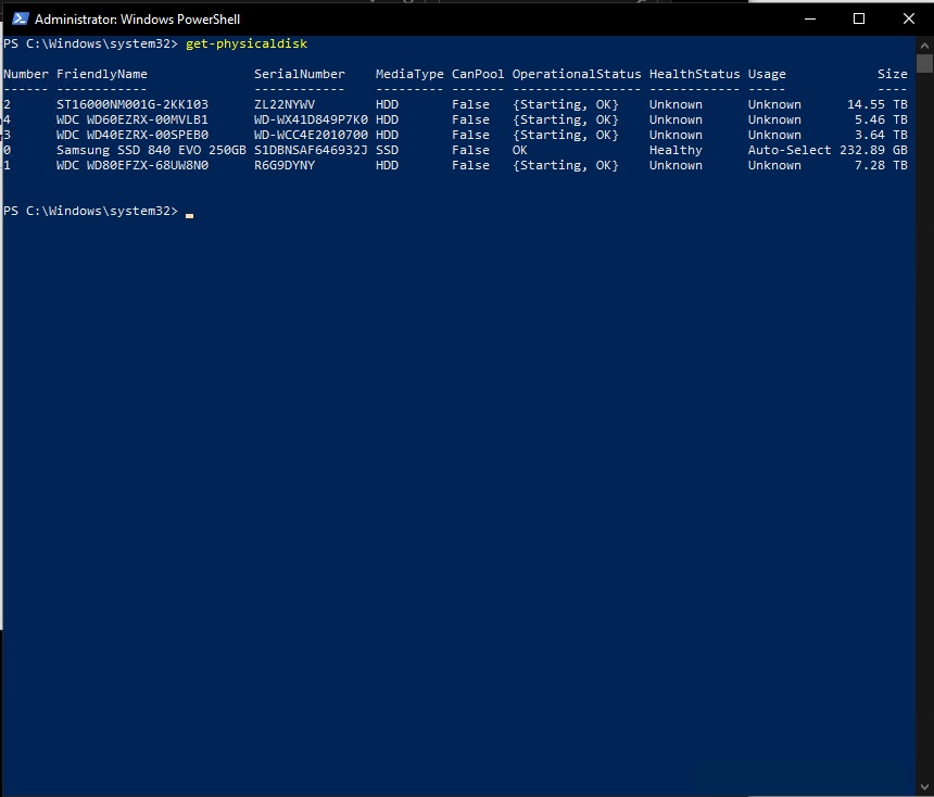 Need Help Recovering 2 Virtual Disks and 30TB Storage Pool After OS Reinstall Windows 10... f15cac4d-8598-492c-acb7-fa7b8b85aee7?upload=true.jpg
