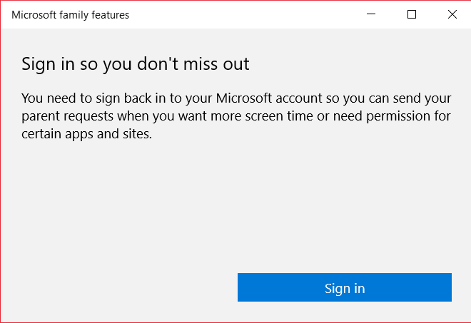 How to disable Windows Family Features Pop Up? f1d60f02-367d-4adc-8720-94d302d34fc1?upload=true.png
