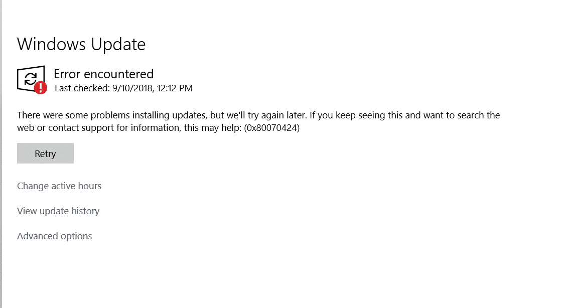 Windows Update error code (0x80070424).//  "Windows update" is not Showing up in the Services. f1dd5321-b7cb-4085-bb22-a523ce79eaab?upload=true.png