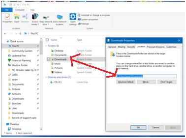 Location is not available when accessing downloads, how to fix? f1e4881f-a6c9-418b-abf7-60a175103959.jpg