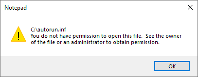 Here it is again.  Can't write to Root of C: drive. f1fe605a-b82b-4803-9f0c-b4eced95e323?upload=true.png
