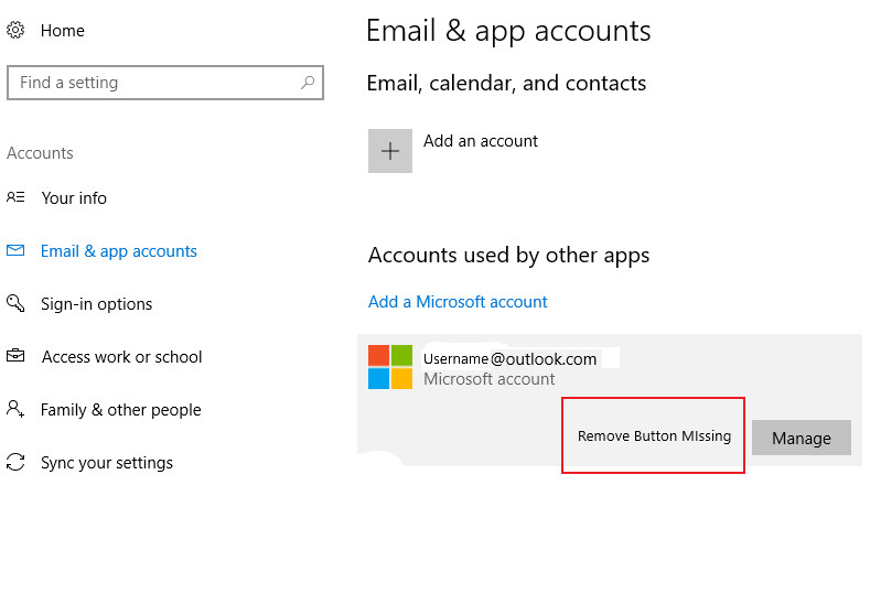 How do I change my administrative user information tied to my Microsoft account? f22063f4-387b-4d56-bded-a22594f0e59c.png