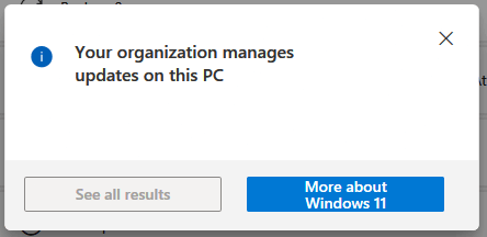 How do I fix The organization manages the updates on this PC.? f222e4ae-9fef-49ab-9e03-8753ff7be504?upload=true.png