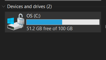 My system is showing less space remaining than, whats being used f2864827-efab-484e-8aa6-838981c5ce6f?upload=true.png