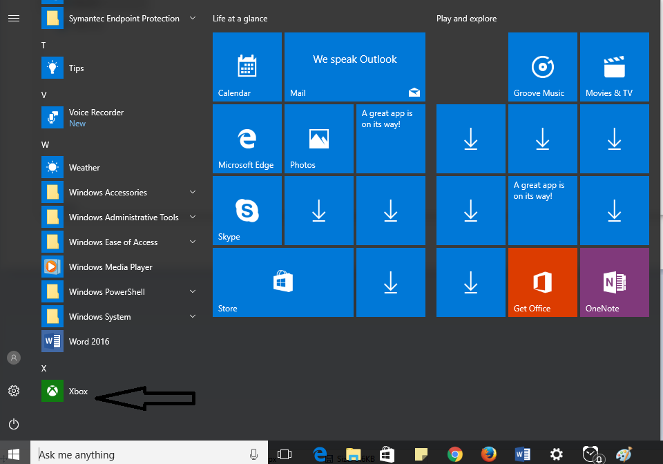 Xbox app will not stay off of Taskbar f3501a4a-65ac-44fd-9ca1-b2b852133b20.png