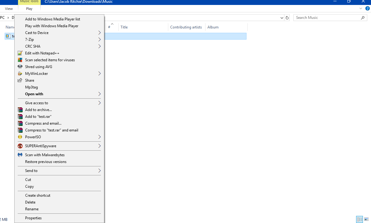 Play in context menu not showing Windows 10 f383831b-1cc1-4656-91a3-70e53fdc199a?upload=true.png