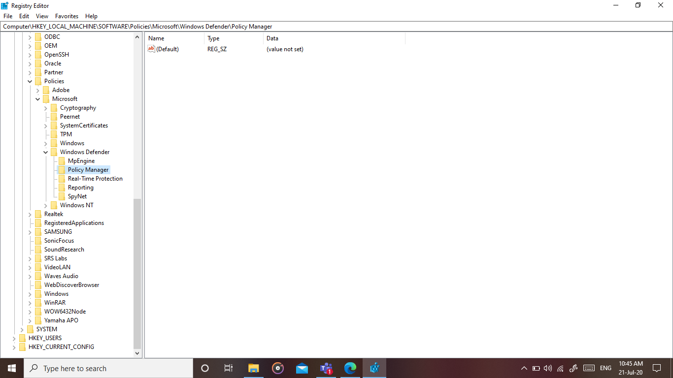 Cannot turn on Windows Defender... Please tell what to do. I am very afraid. f4092027-23f6-46ec-8b18-036d2128413a?upload=true.png