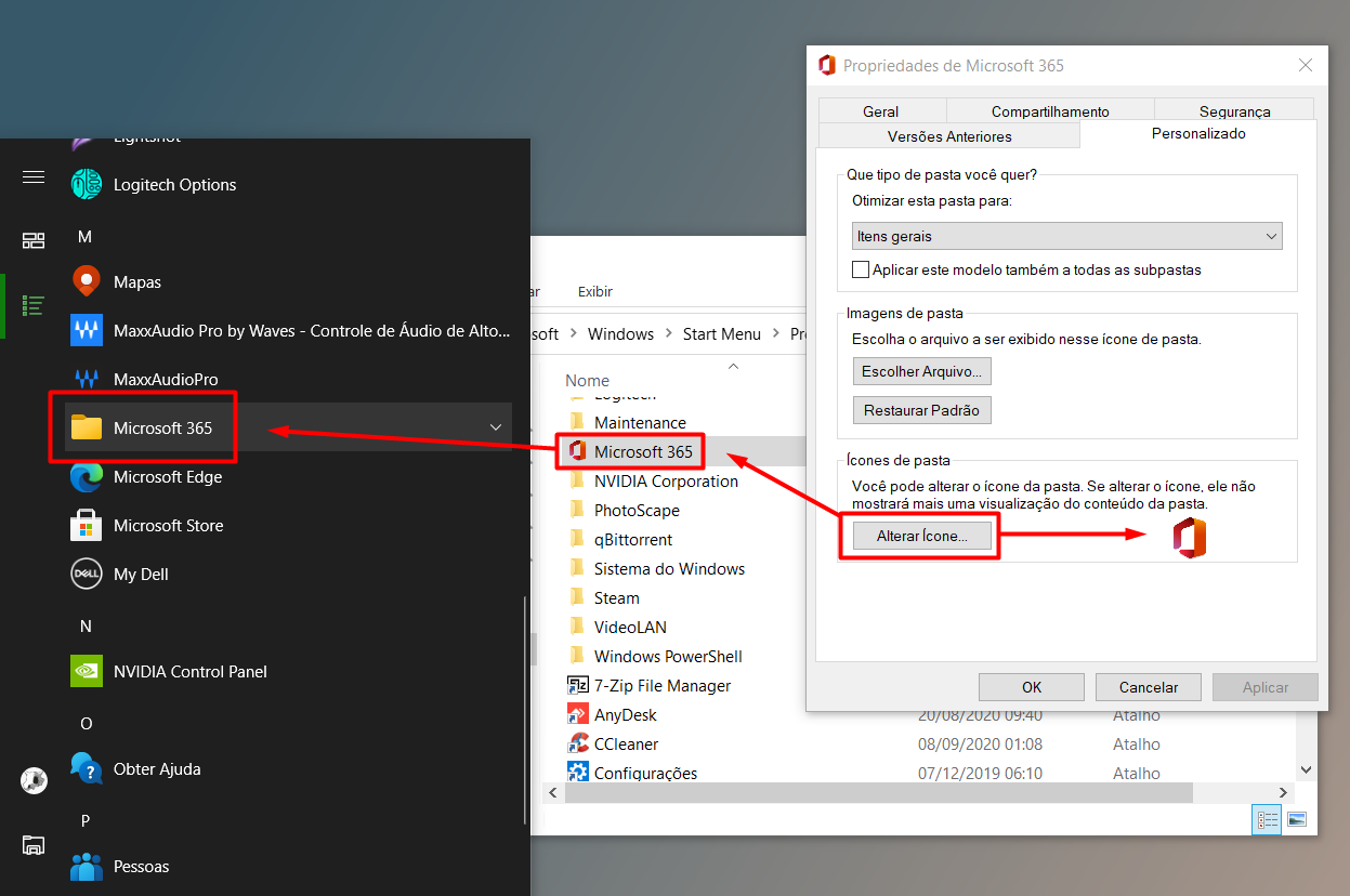 How can I change a folder icon in the Star Menu Programs List? f451a95c-d144-4579-8aee-9eb8b309e6b1?upload=true.png