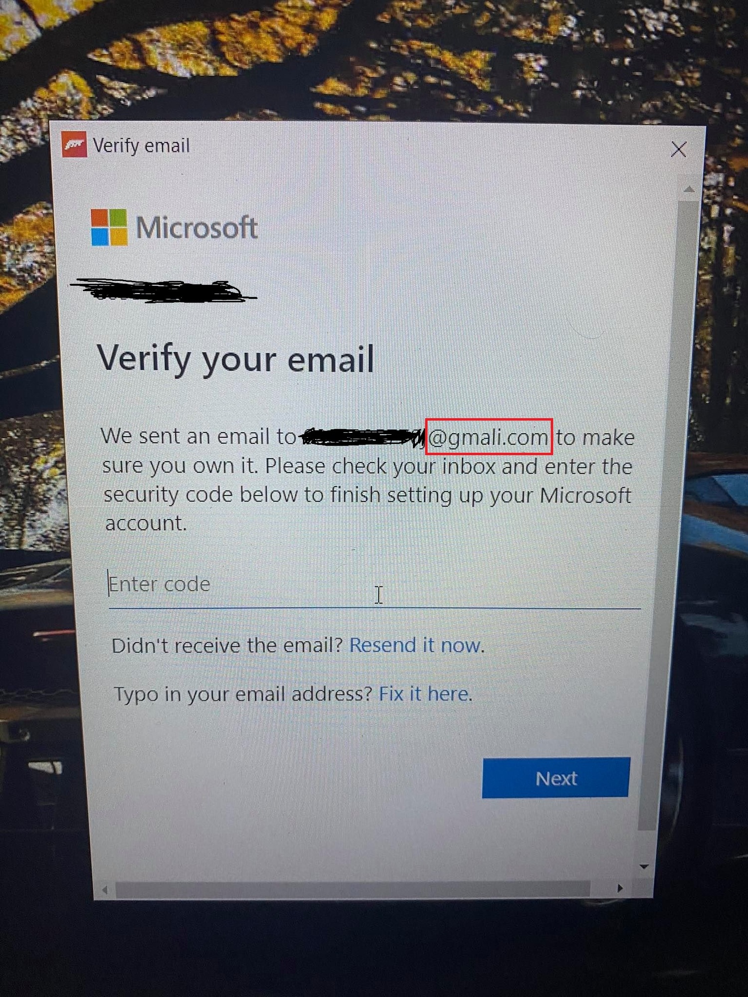 Need Help Wrong  typing Gmail to Gmali Forza horizon 4 f4895a80-5c5c-4d9a-9257-646c1fad8fb6?upload=true.jpg