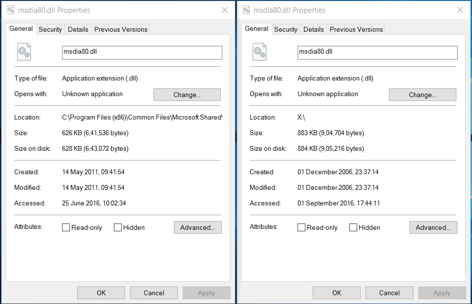 Hello in my PC msdia80.dll was jumped to Drive E and i have replaced in the wrong place f4b7e4cf-37a4-4b55-8f77-ffba32b894aa.png