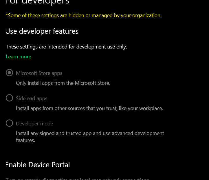 some of these settings are hidden or managed by your organization f4dc4a66-2306-4d6c-87c2-16734b8b3b5d?upload=true.png