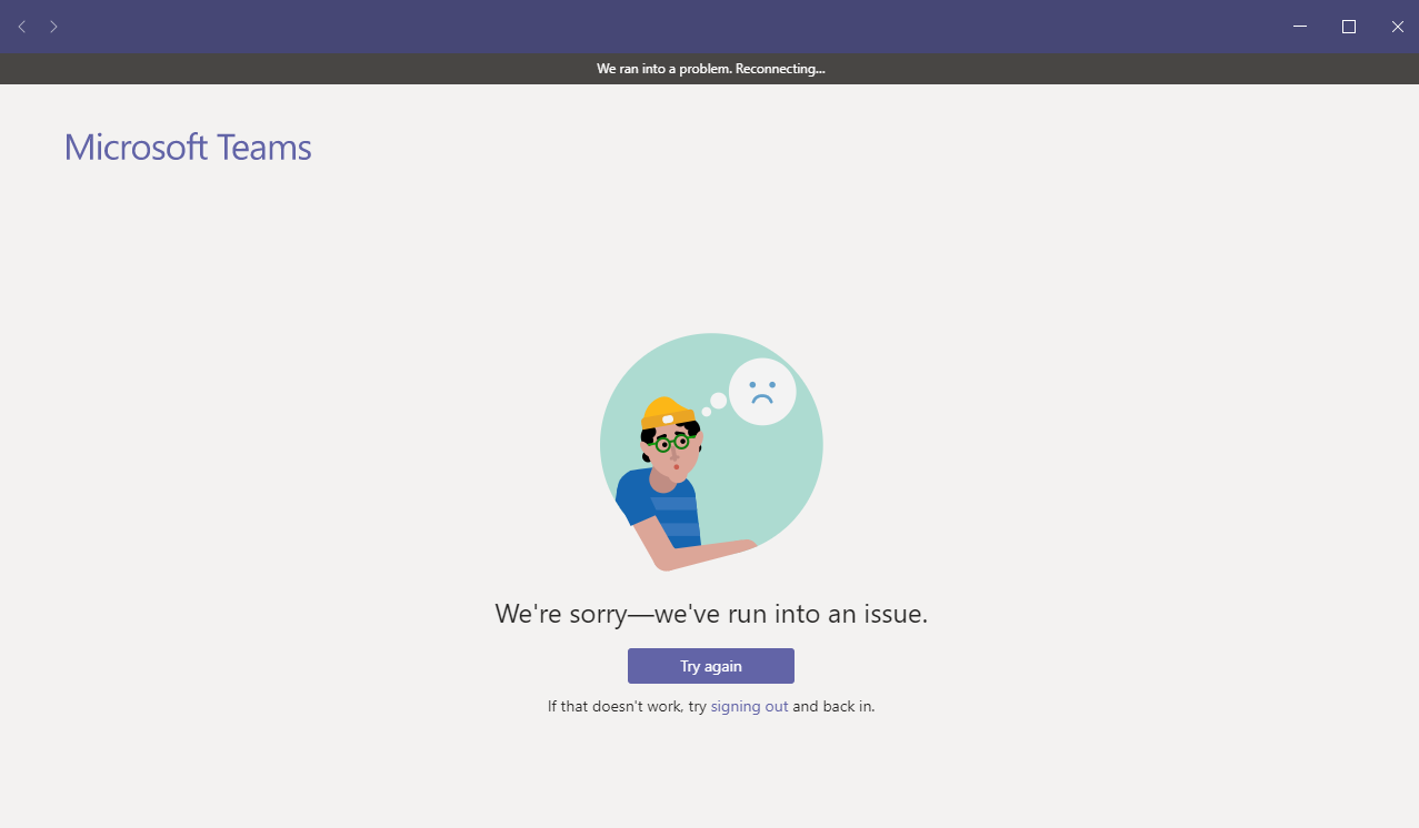 Microsoft Teams doesn't want to sign me in f4f79ae3-9cc3-4751-aa36-b12d72eb0e75?upload=true.png