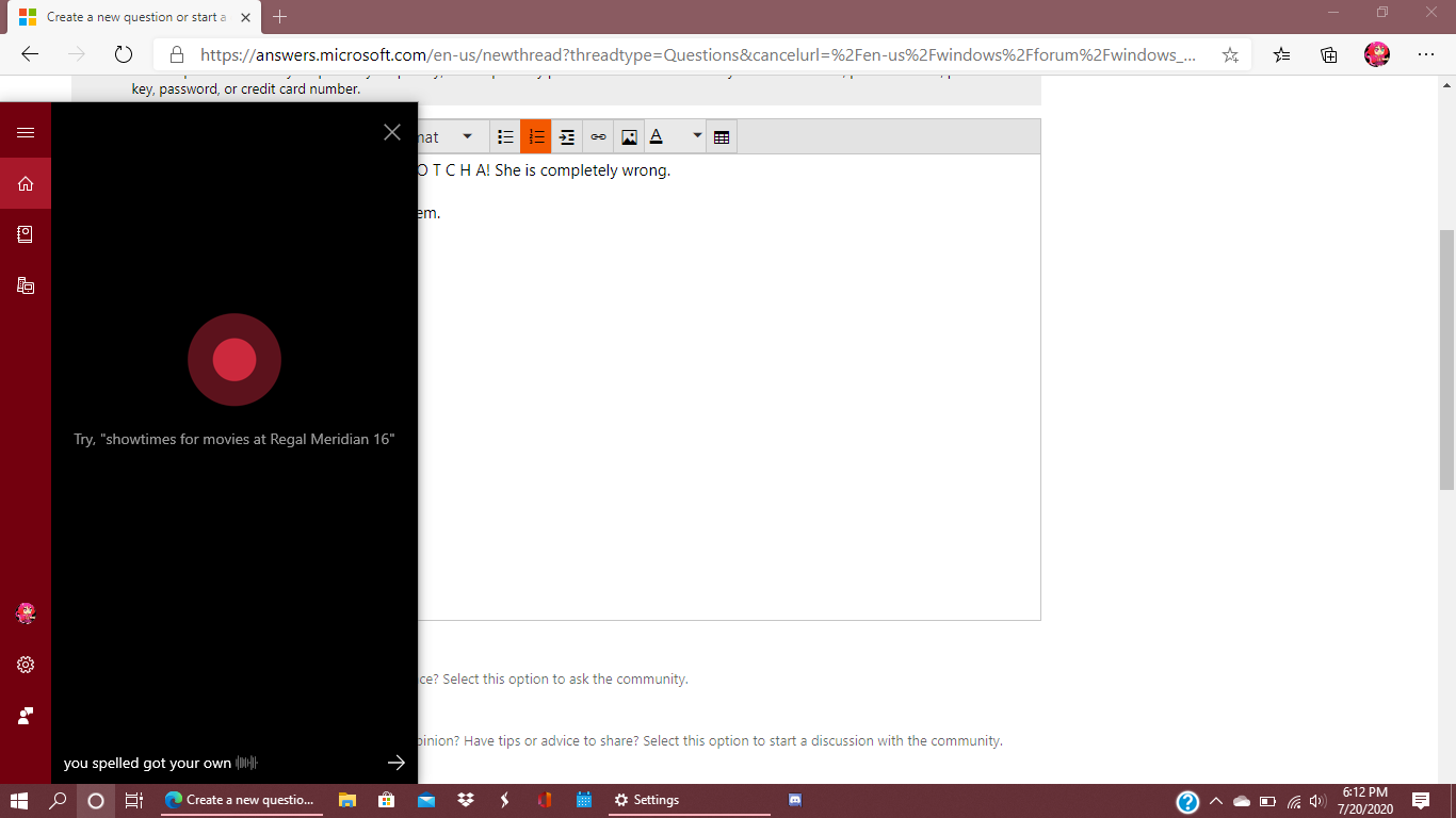 Cortana keeps spelling gacha wrong! f50477f7-6b24-429a-9816-70ea61784916?upload=true.png