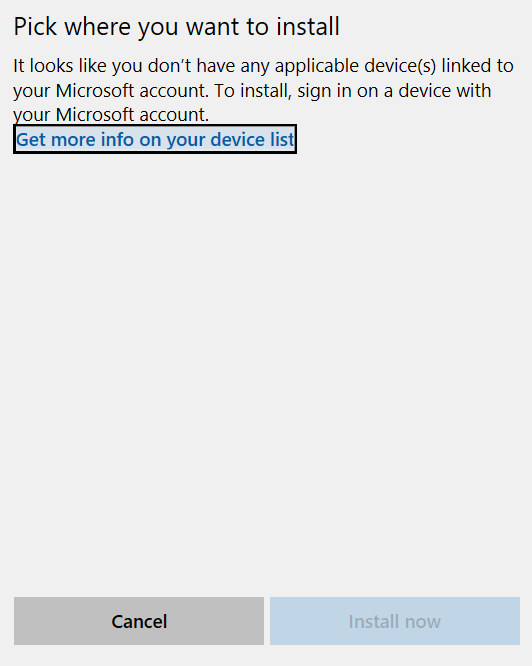 Microsoft store isn't letting me download any thing because it doesn't recognise my device f5a3d918-4cfe-4832-8f44-59c7fdfddeca?upload=true.png