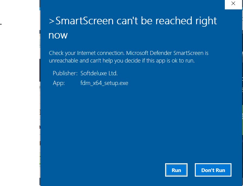Smartscreen can't be reached right now f6450fdf-372c-40de-93e4-a3f016165667?upload=true.jpg