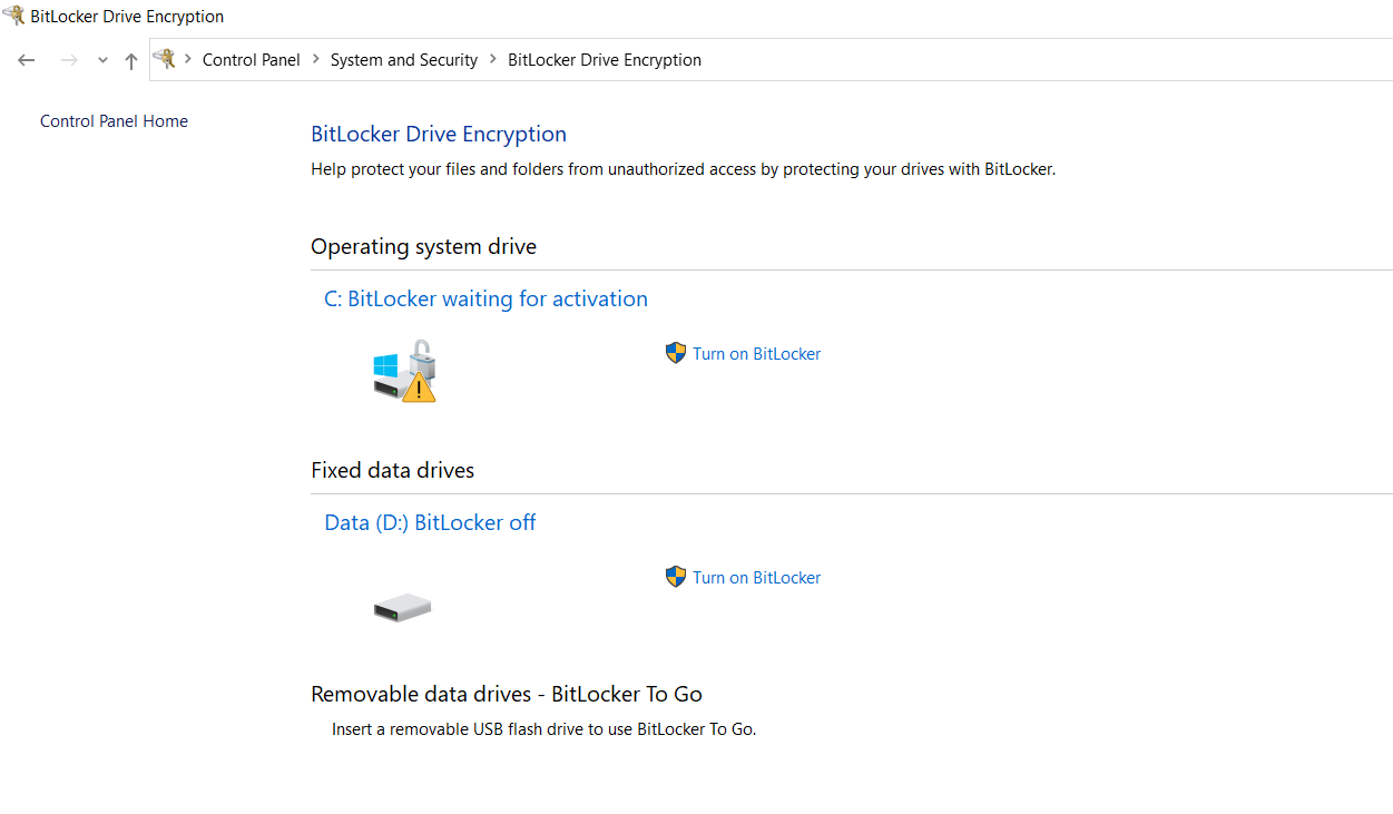 C DRIVE AUTO BITLOCKER ENCRYPTED, CANNOT EXTEND VOLUME f687dfe7-c5ba-4672-8a39-386cb643964c?upload=true.png