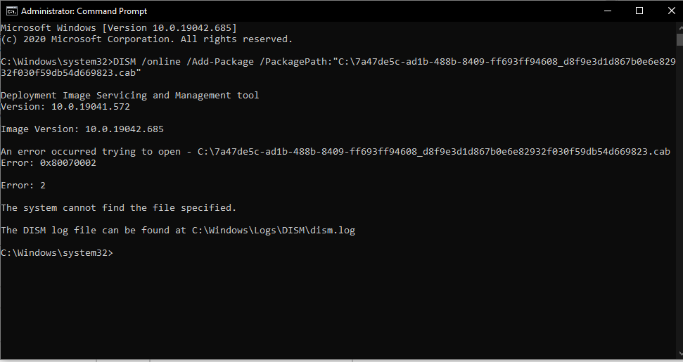 You have to run the 64-bit version of DPInst.exe on this machine. Contact the vendor that... f691cd16-3b05-43a7-851e-3387bdc4de83?upload=true.png