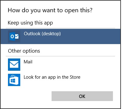 How change default MailTo: to an app not listed? f69cdee8-4603-46f2-ae25-7d24757d6b3e.jpg