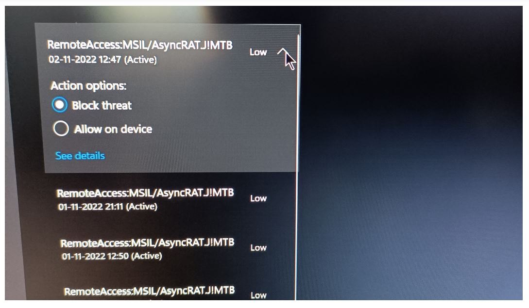 How do i remove "Exploit:MacOS/DirtyCow.C!MTB" threat? f6b9ae9f-144d-4fac-85fa-535238f1abce?upload=true.jpg