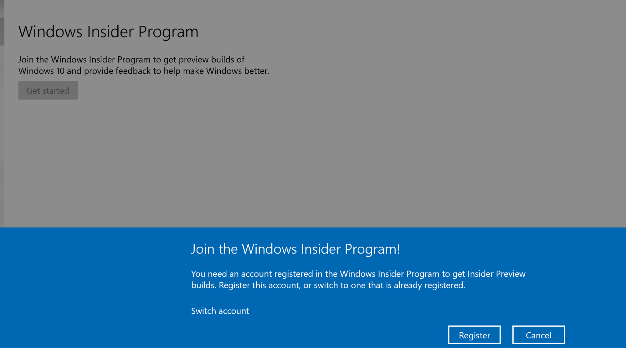 Unable to register for insider program f6c32ebe-859e-44e1-a33c-907d0e673145?upload=true.png