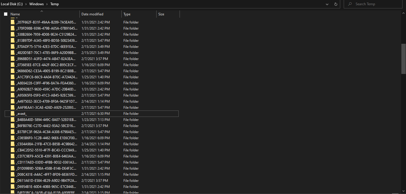 Is it safe to delte Temp files? f6cffcc0-ec89-4f68-b4f7-c9b872ddee49?upload=true.png