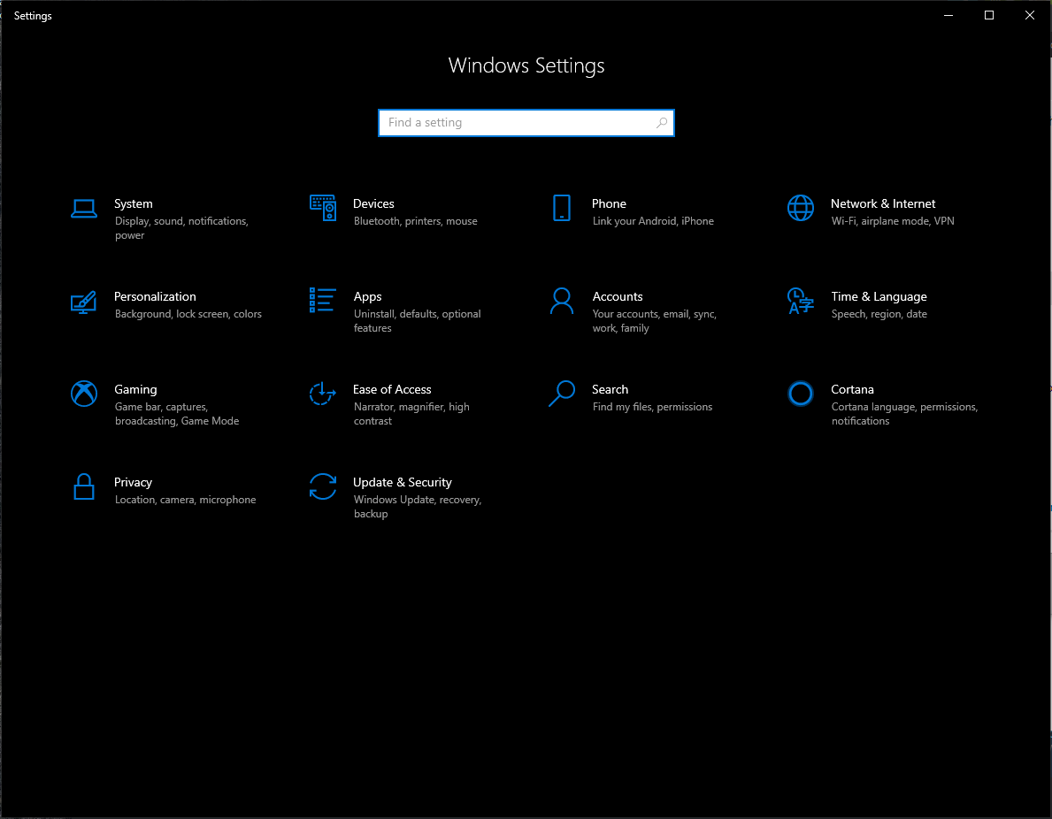 Everything on my Windows 10 Settings is not working f7529921-5d60-4010-8bdd-6c6f0c2dc0bd?upload=true.png