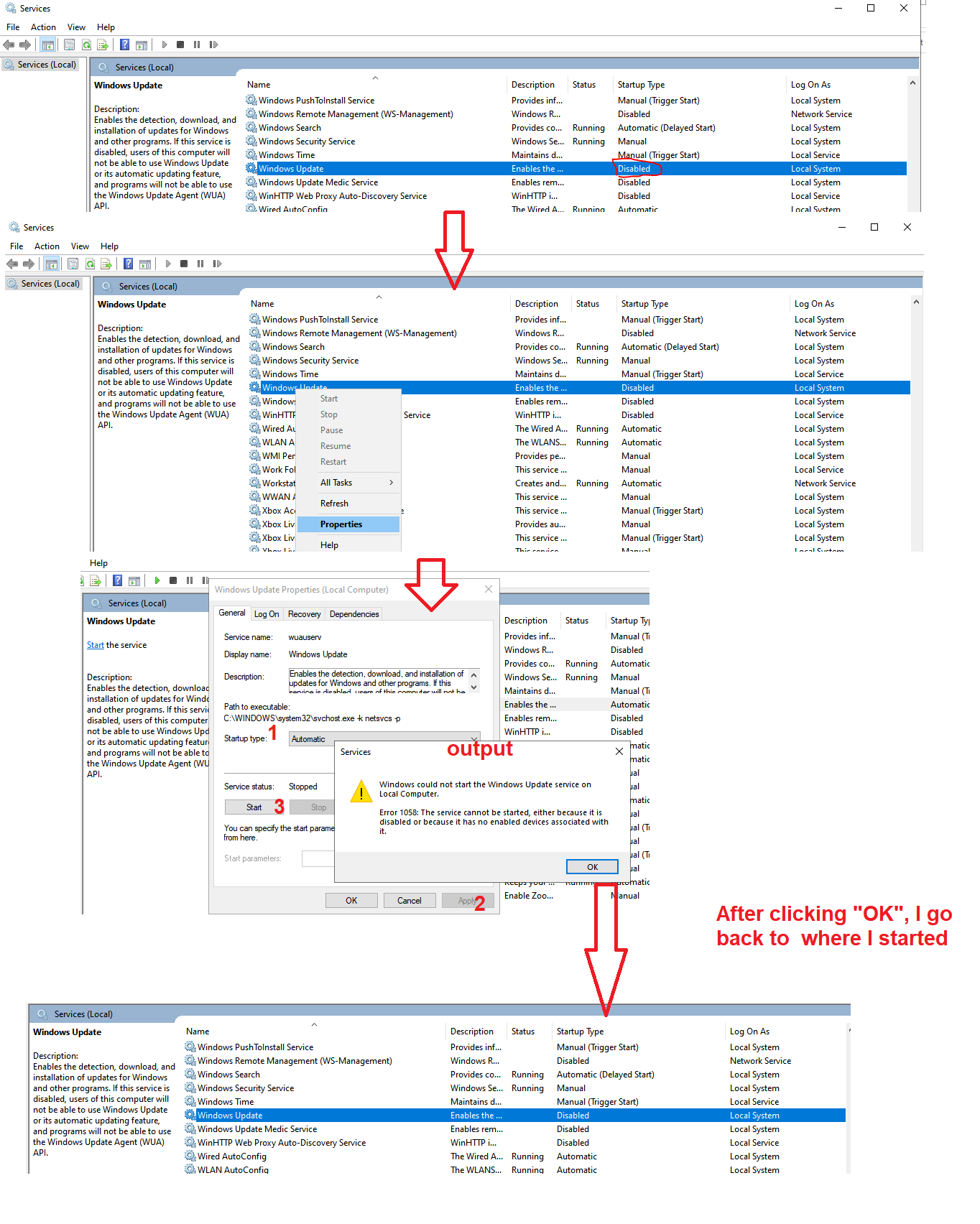 Windows could not start the Windows Update service on the local computer error:1058 f79fceec-40eb-401e-90ba-bd4b0f1572ee?upload=true.png