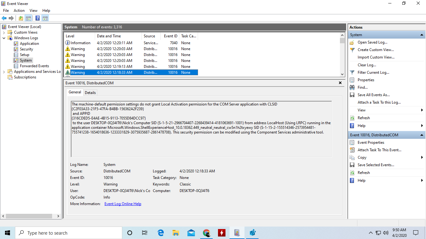 Help, Event ID 10016 f7d8cf17-1b9a-4823-87f7-25ae131ec81d?upload=true.png