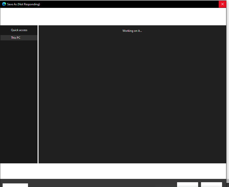 Edge, Chrome,  encounter "Not Responding" f7dae5e2-bd0b-4a5e-be78-f6bd4a416358?upload=true.png