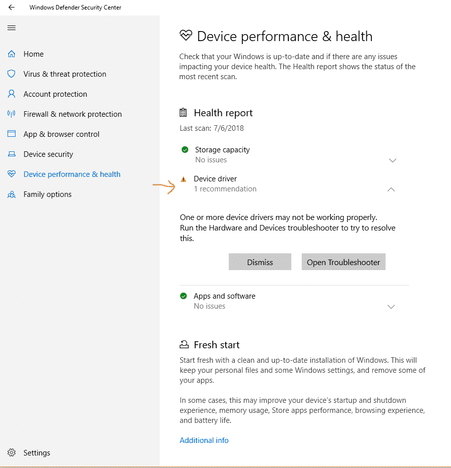 Windows 10 Device Performance and Health incorrectly reporting driver issue f7daf71d-33b7-4653-9d72-cee61611a305?upload=true.png