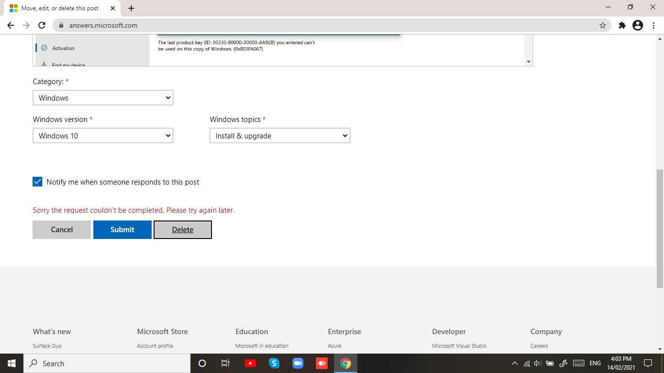 I cant delete my community post f7ed1bf6-3c17-491c-ae49-03492e9e9ef1?upload=true.png