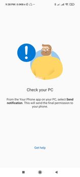 "your phone "  is just stuck .. not even connecting in my pc application f8485ca9-ad76-45da-813d-2e557f46f85b?upload=true.jpg