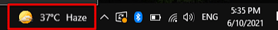 Windows 11 task bar weather has moved to the right f8a49313-8d9c-457f-8a8e-f769a63c7e3b?upload=true.png
