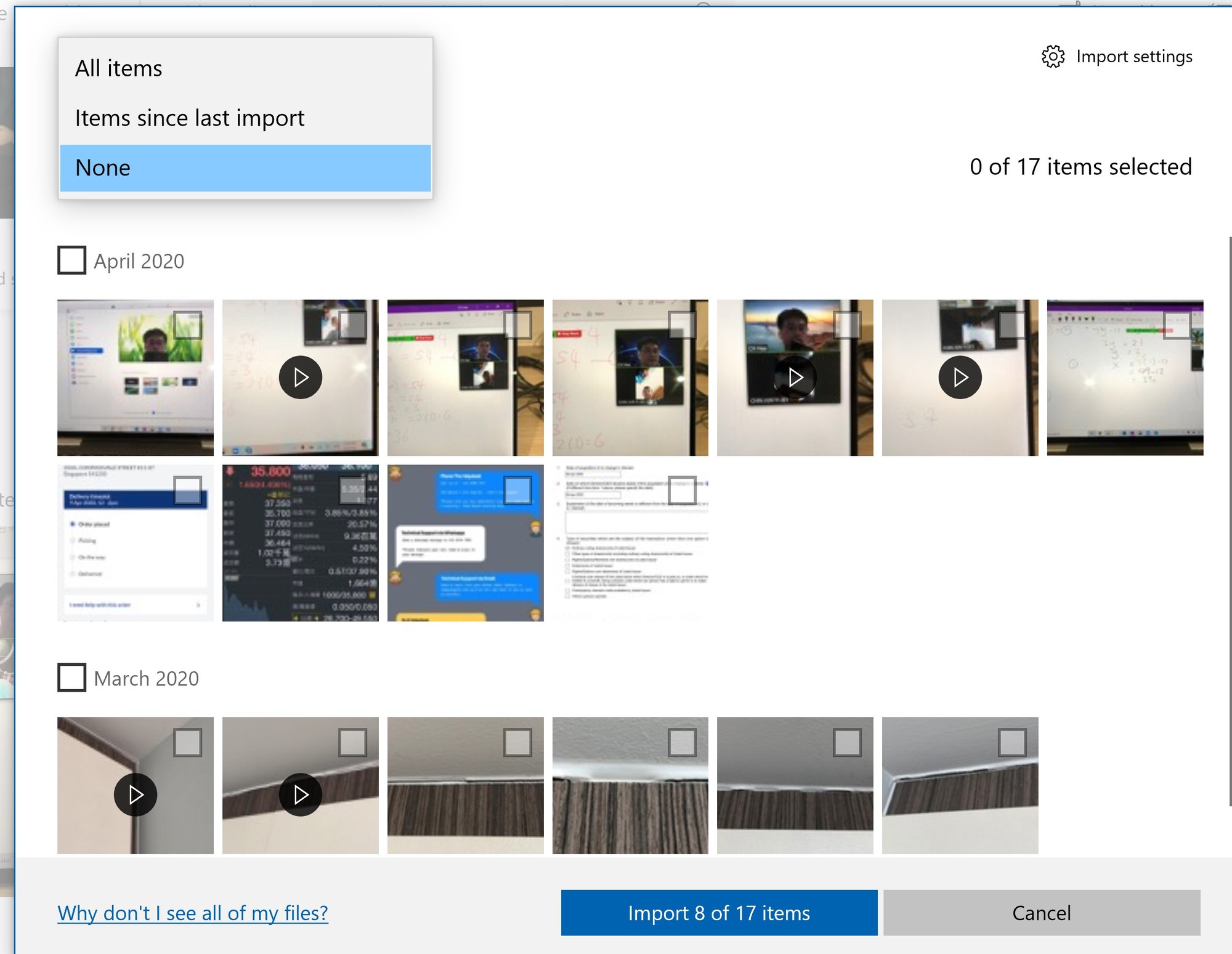 Photos quit itself after selecting the month to import from iPhone f8abbb6d-1fb5-407a-b342-d5169d038f6a?upload=true.jpg