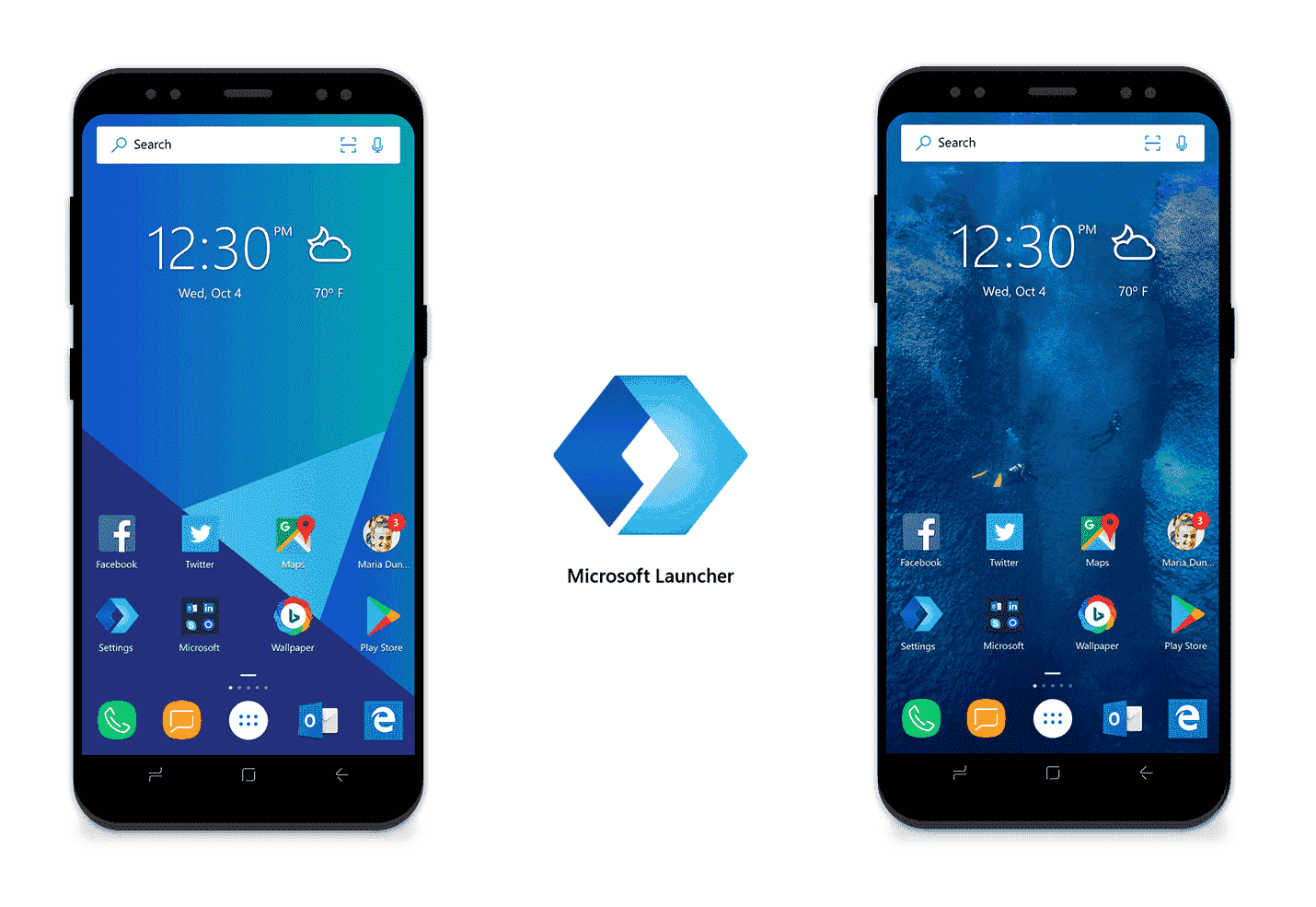 Not sure how to use Microsoft Launcher on Android f8d914f0746fe7594075d0b98171885f.png