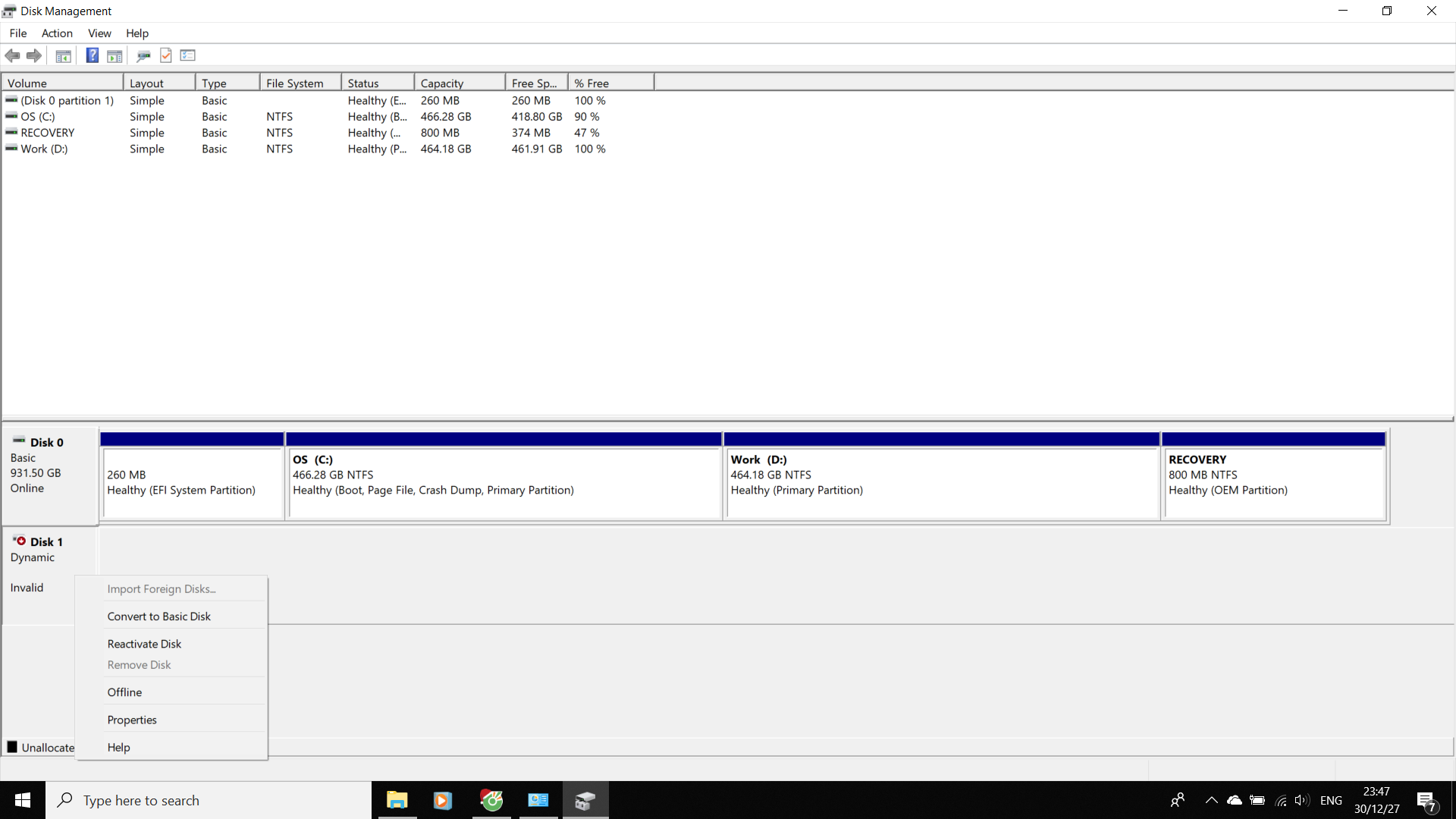 Hotswap drive displayed as Invalid in Disk Management, and remains inaccessible f92685fb-0766-403a-997a-0112fd1e972f?upload=true.png
