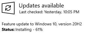 Windows update is stuck at 61% f939f734-6fb5-407b-9c75-f2df5896055b?upload=true.png