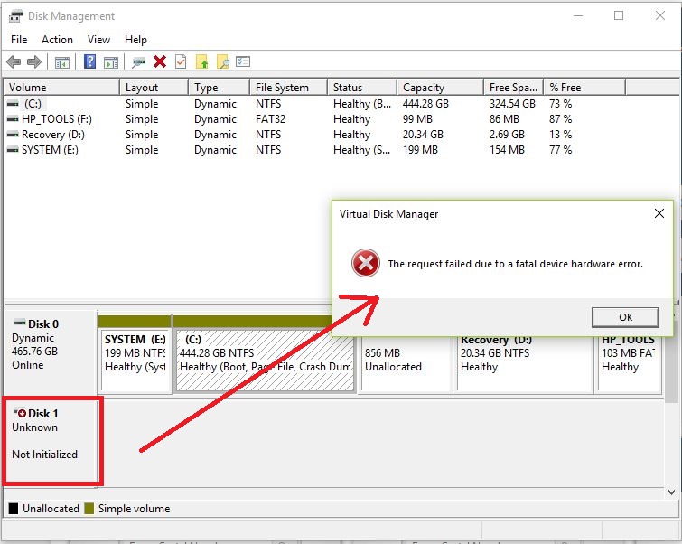 WD External HDD detected but not visible in My computer