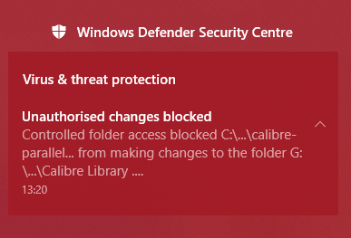Windows Defender Ransomware Protection - Error: Unauthorised Changes Blocked for App Added... f94970d1-c85d-4f1f-b668-89a4bea25296?upload=true.png