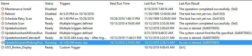 UpdateAssistantWakeUpRun Error Access is Denied - 0x80070005 f98f103e-c450-4570-9999-81cb01f85afe?upload=true.jpg