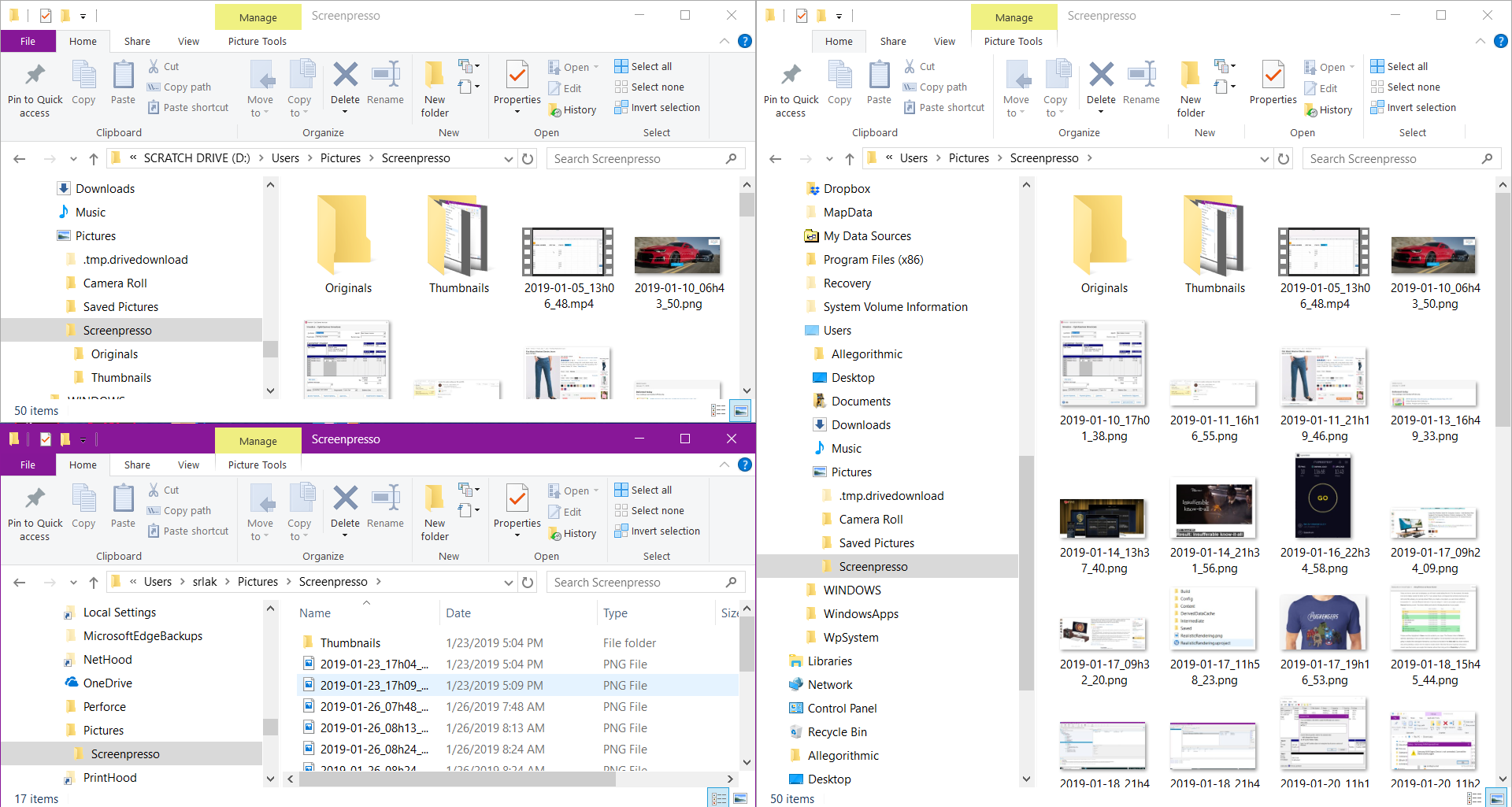 windows 10: User folders xfered to secondary drive(d), in a SSD (C) boot and secondary... fa25e6ba-a768-40b3-b682-0ce9299eee1e?upload=true.png
